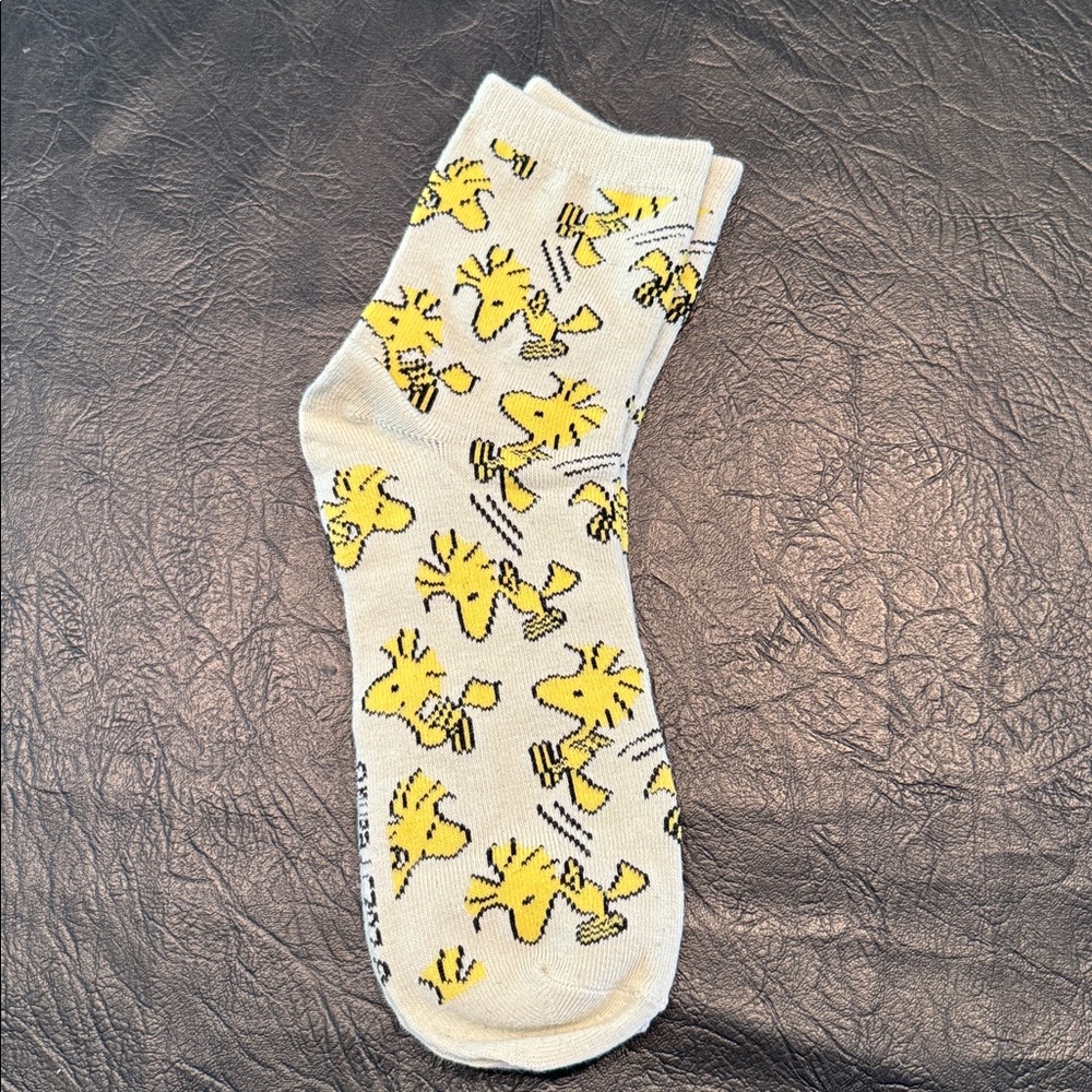 Woodstock Socks, Light Greenish Gray & Yellow, NEW
